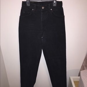 Black Vintage Levi Jeans